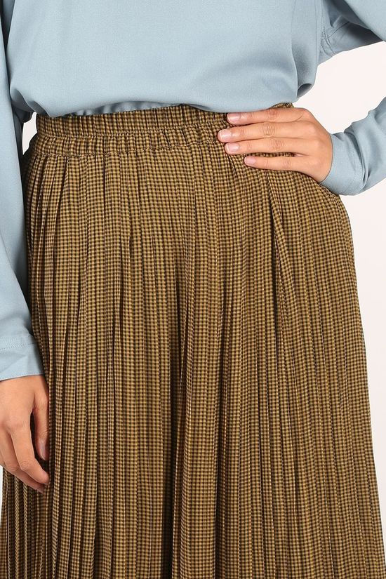 Soft Rebels Rok SbFina Midi Mid Khaki/Dark Grey Marle