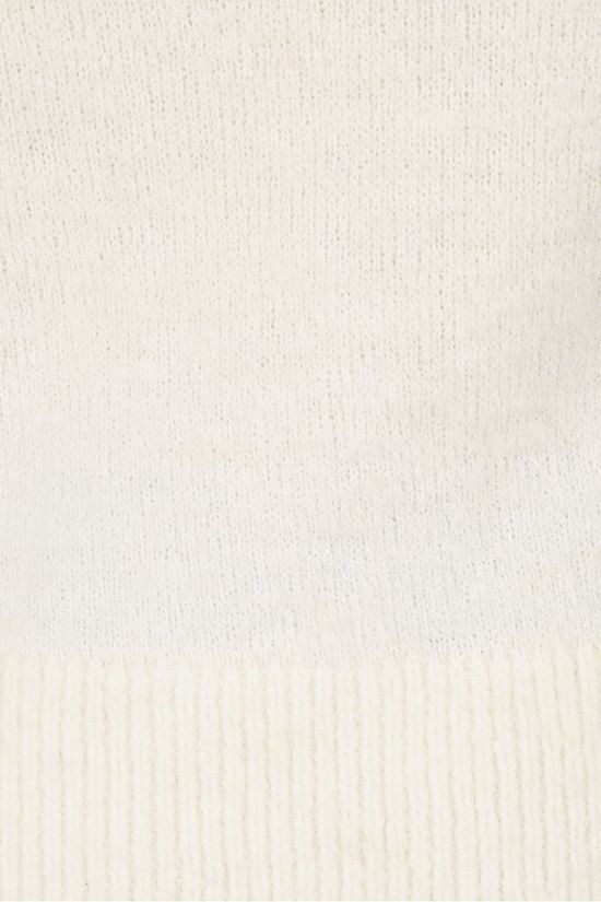 Soft Rebels Trui SbJessica 3/4 O-Neck Ecru