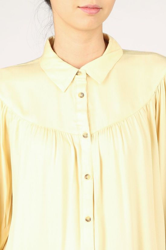 Soft Rebels Hemd SbMisha Ls light yellow