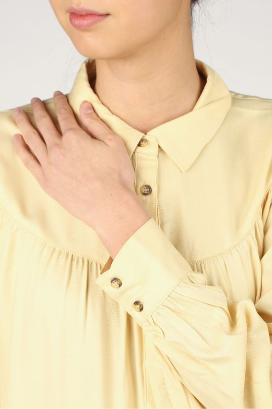 Soft Rebels Hemd SbMisha Ls light yellow