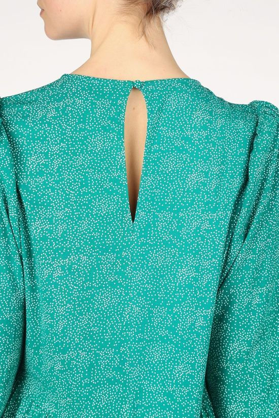 Soft Rebels Jurk SbDota Midi green/white