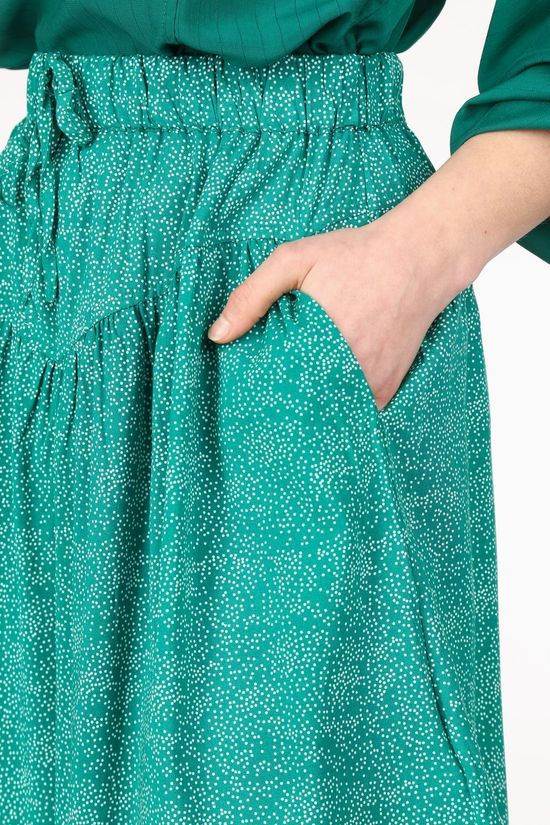 Soft Rebels Jupe SbDota green/white