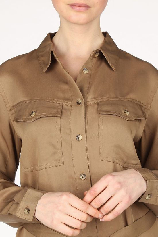 Soft Rebels Robe SbMonica Camel Brown