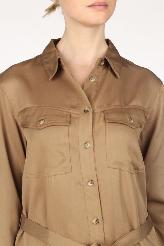 Soft Rebels Robe SbMonica Camel Brown