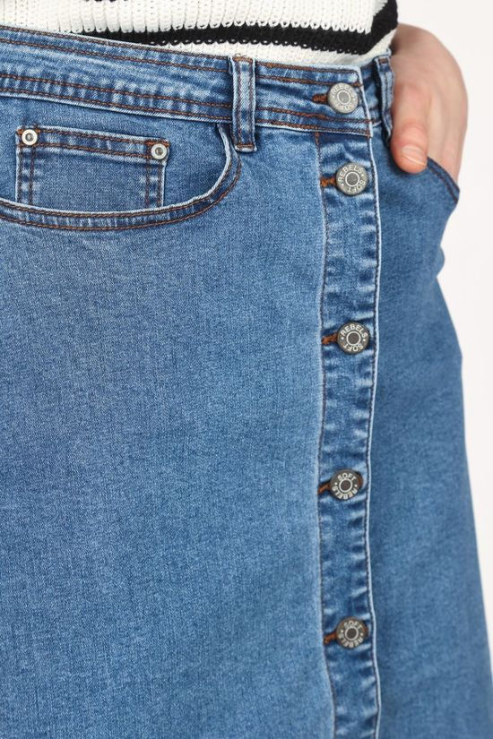 Soft Rebels Rok SbRoxy Midi Mid Blue (Jeans)