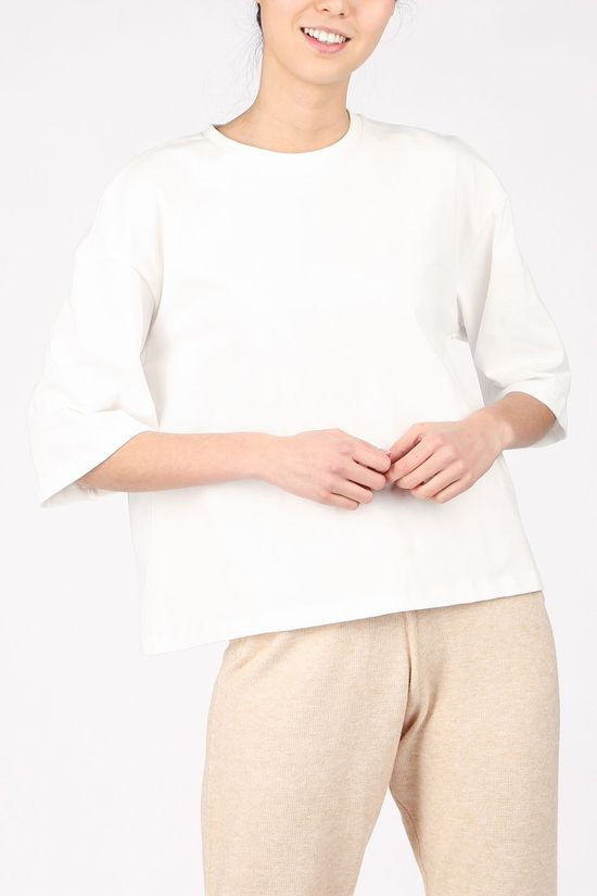 Soft Rebels T-Shirt SbWinona 2/4 white