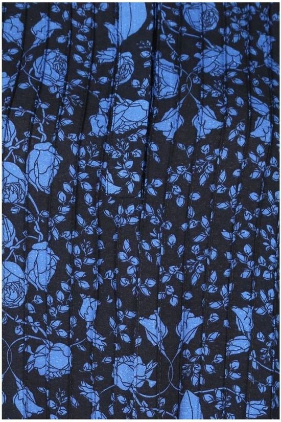 Numph Robe Lizzeth Dark Blue/Ass. Flower