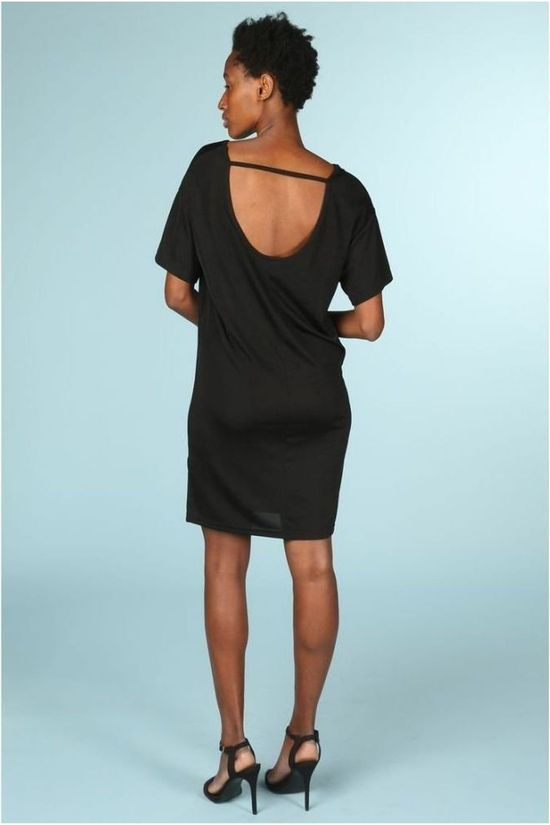 Numph Robe Lise Jersey Black