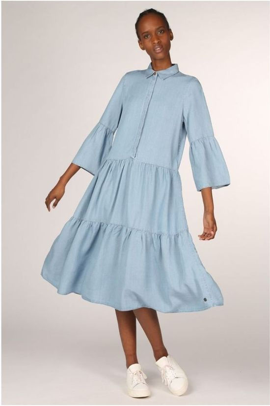 Numph Jurk Nuanna Light Blue (Jeans)