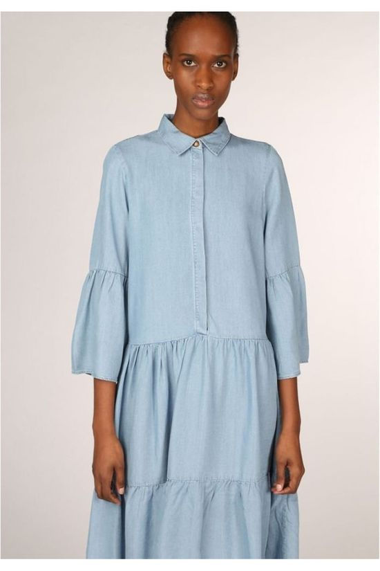 Numph Jurk Nuanna Light Blue (Jeans)
