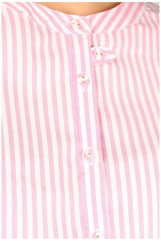 Numph Robe Nuaiden white/mid pink