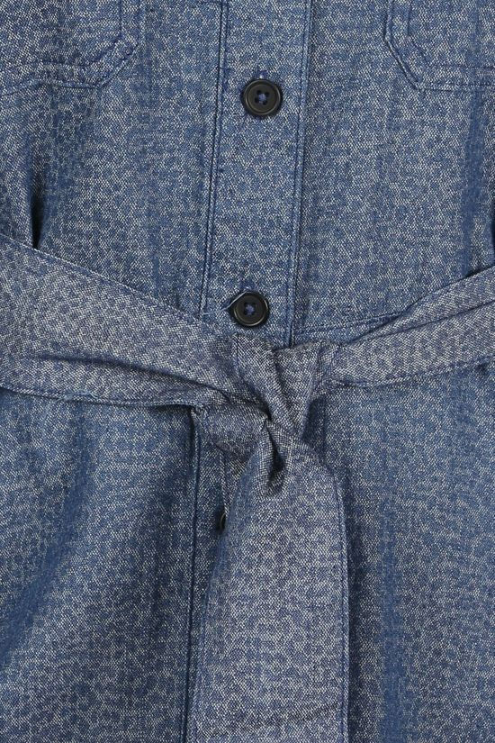 Numph Robe brinsley Navy Blue/Camel Brown
