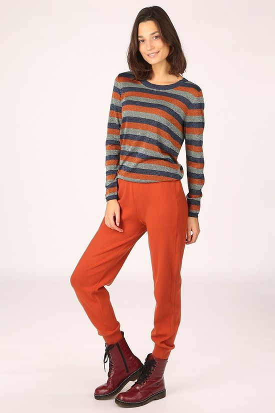 Numph Pull bree Navy Blue/Rust