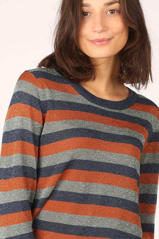 Numph Pull bree Navy Blue/Rust