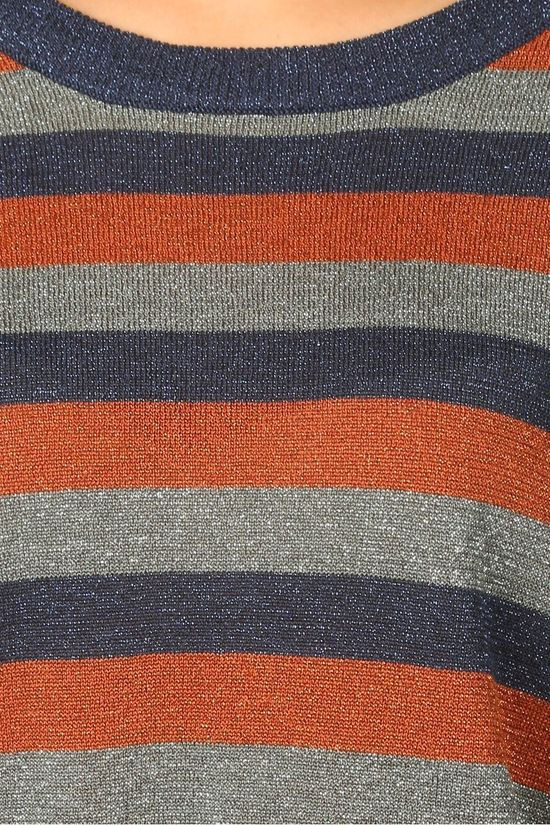 Numph Pull bree Navy Blue/Rust