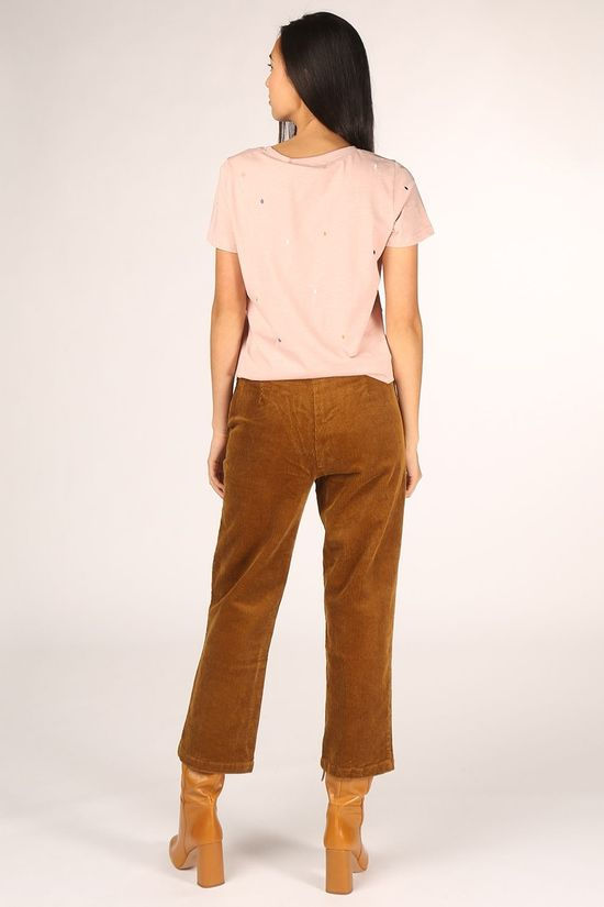 Numph Pantaloneghano Cr Camel Brown