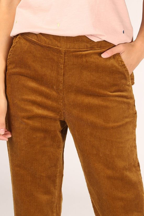 Numph Pantaloneghano Cr Camel Brown