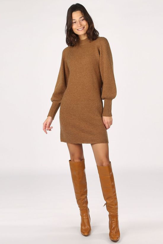 Numph Robe bella Camel Brown