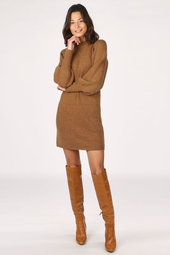 Numph Robe bella Camel Brown