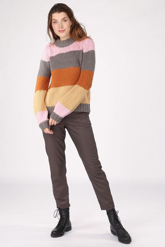 Numph Pull bejouhi Camel Brown/Light Pink