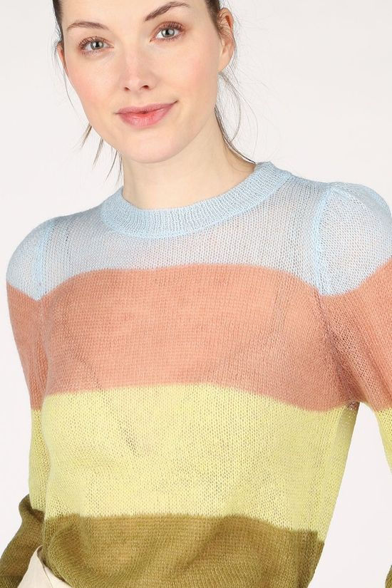 Numph Pull Nucasey light blue/dark green