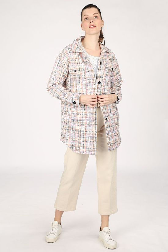 Numph Blazer Nucela Ecru/Fuchsia