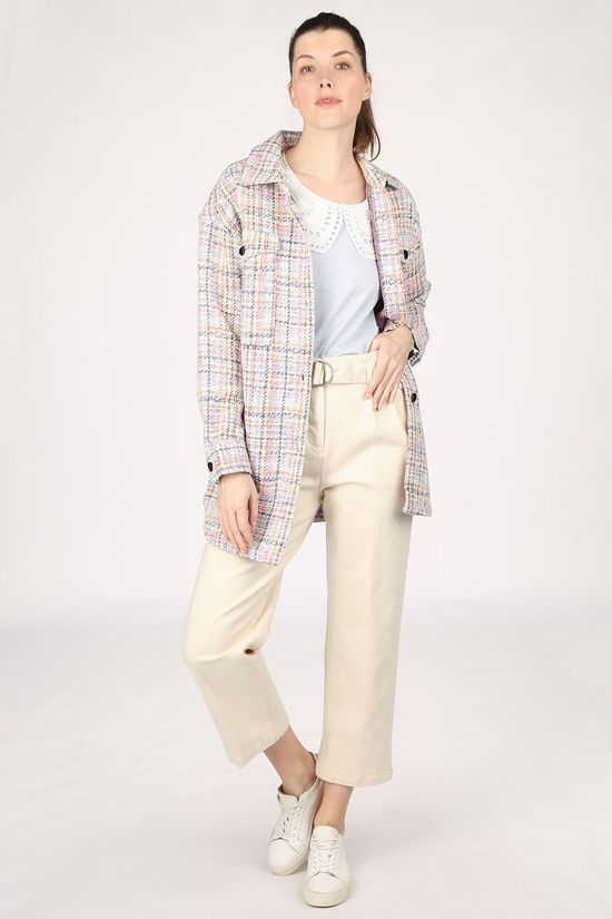 Numph Blazer Nucela Ecru/Fuchsia