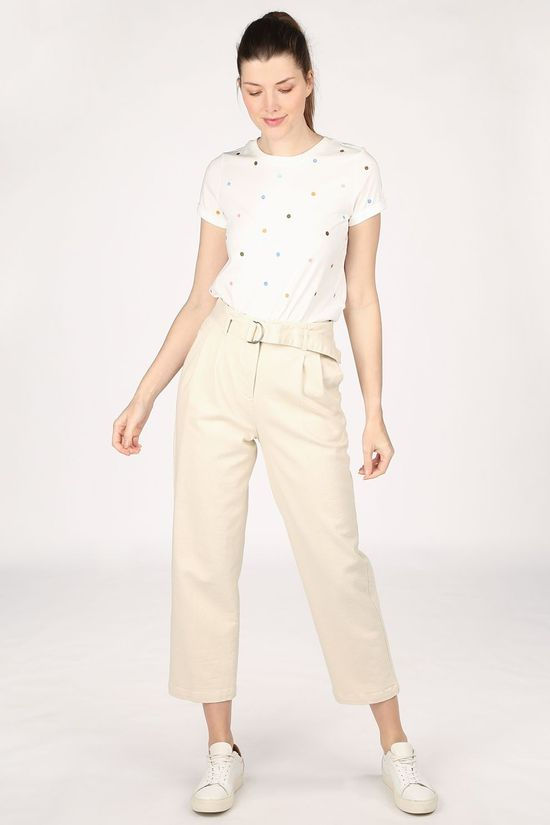 Numph T-Shirt Nubrennan white