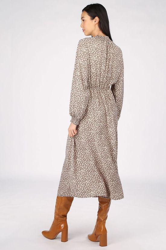 Numph Robe Nucassie Brown/Ecru