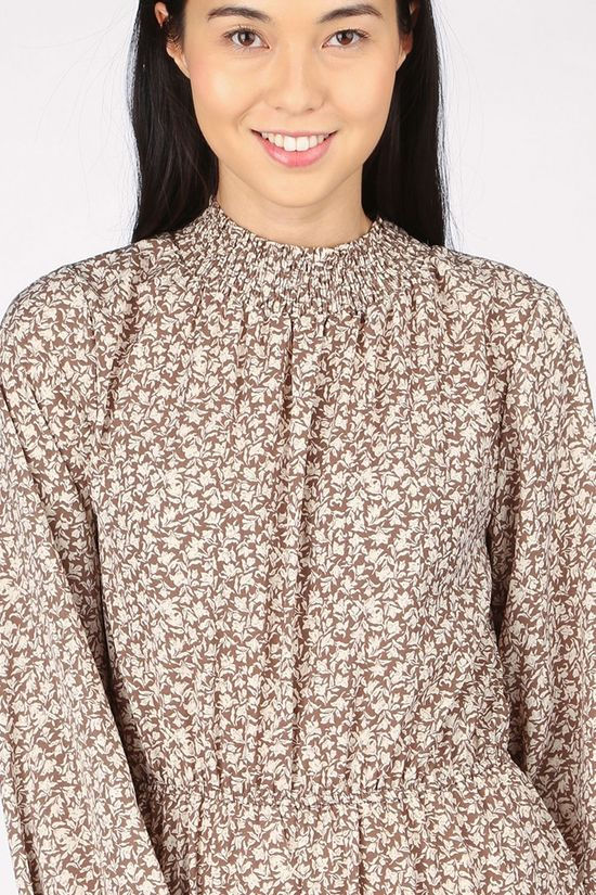 Numph Robe Nucassie Brown/Ecru