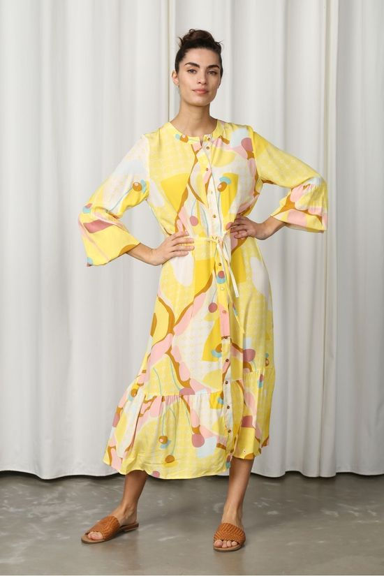 Numph Robe Nucasey Light Yellow/Assorted / Mixed