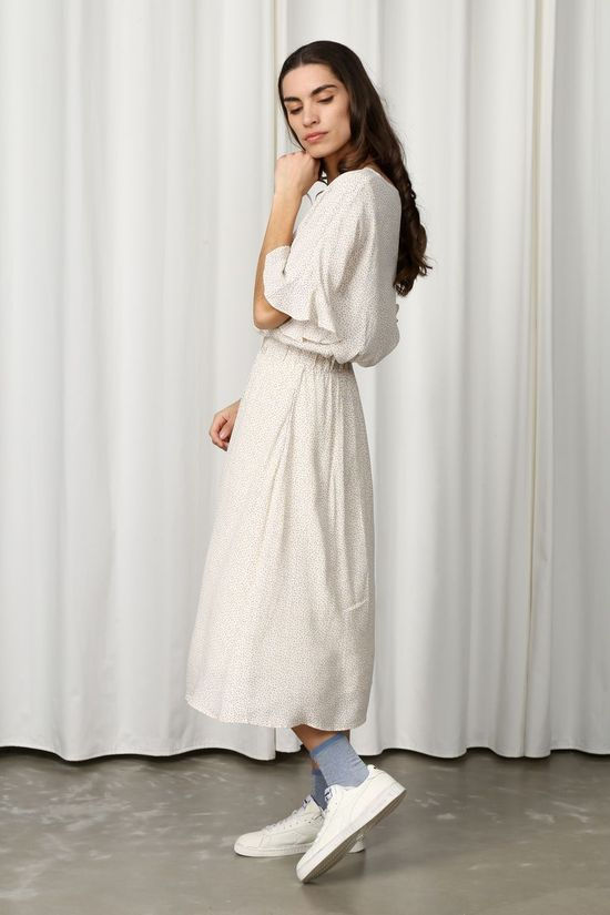 Numph Blouse Nucourtney off white/light blue