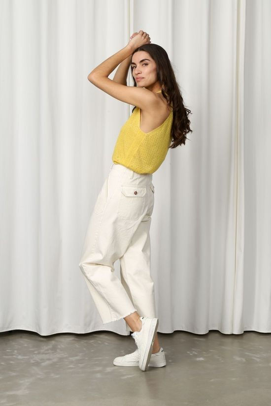 Numph T-Shirt Nucarlin yellow