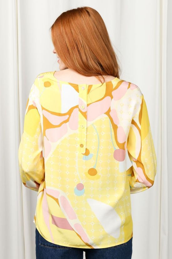 Numph Blouse Nucasey Light Yellow/Assorted / Mixed