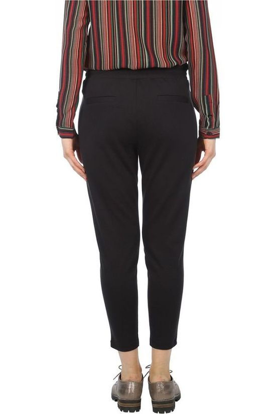 Ichi Pantalon Kate Pant Cropped Black
