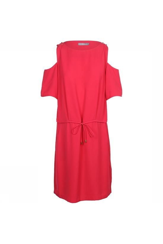 B.Young Robe Filippo Cold Shoulder Fuchsia