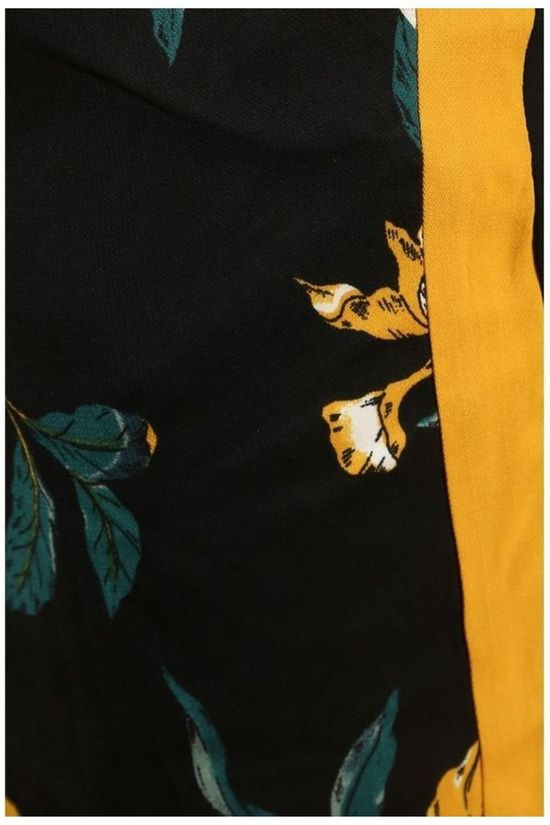 B.Young Pantalon Hatton Black/Ass. Flower