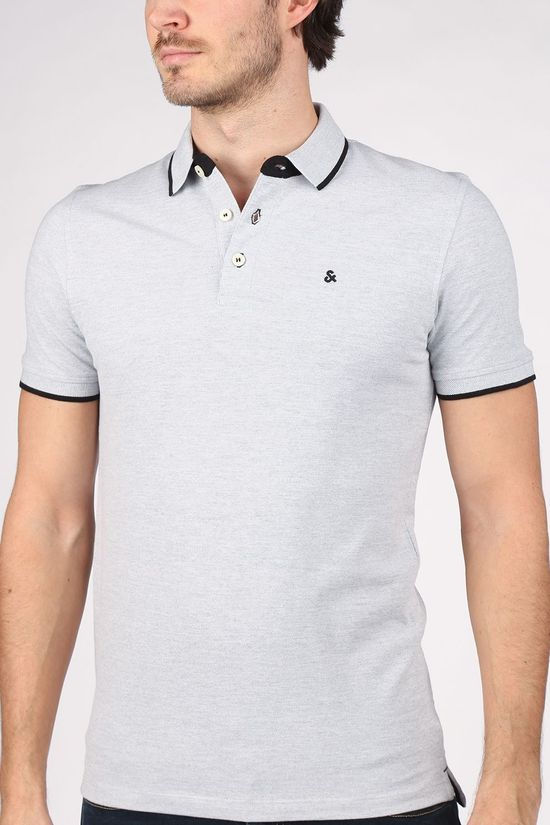 Jack & Jones Polo Paulos Light Grey Marle