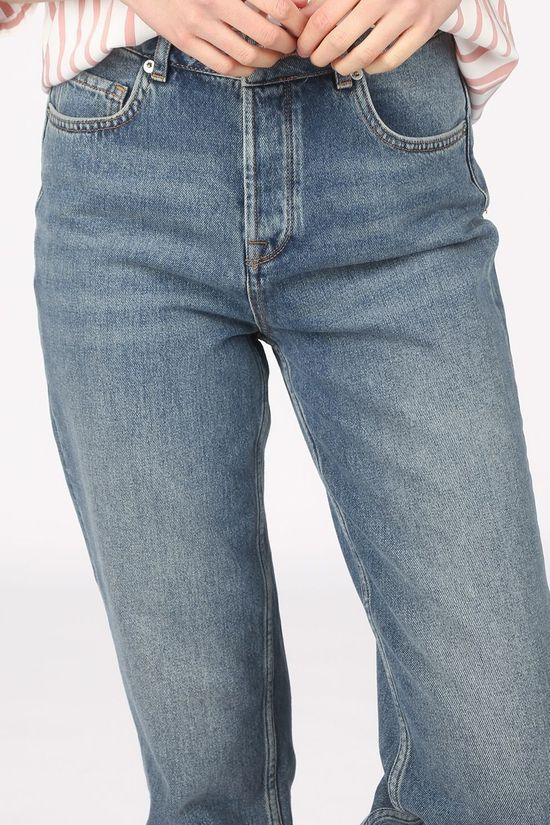 Selected Jeans Slf Frida Hw Mom Midblue Mid Blue (Jeans)