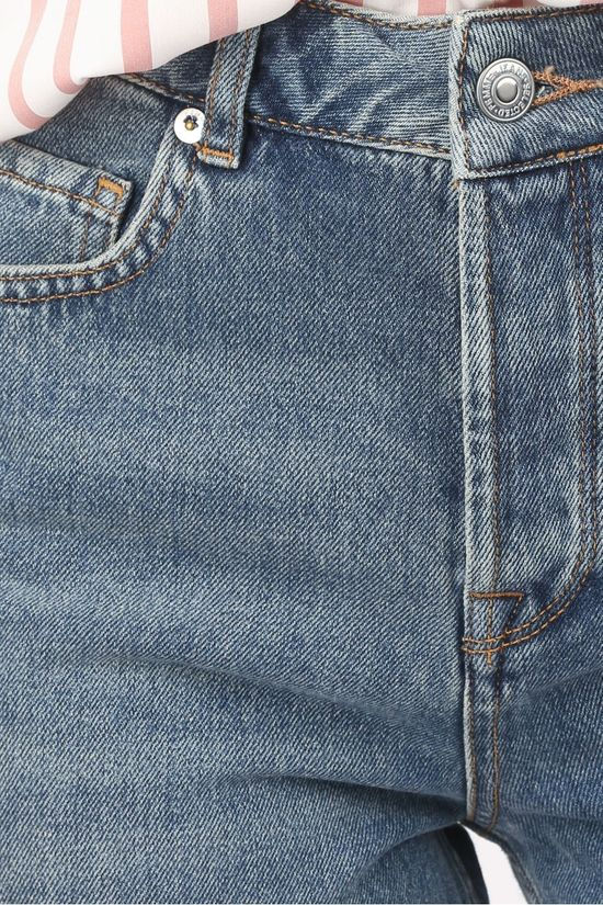 Selected Jeans Slf Frida Hw Mom Midblue Mid Blue (Jeans)