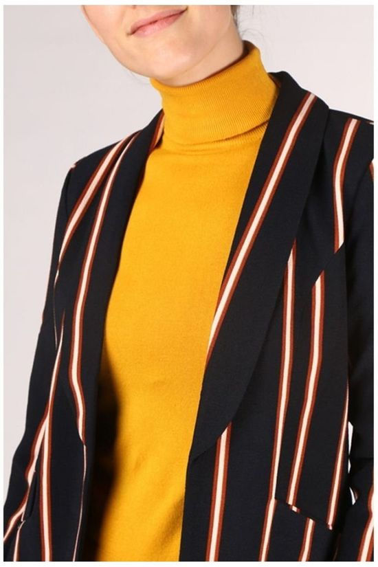 Only Blazer Piper Navy Blue/Ecru