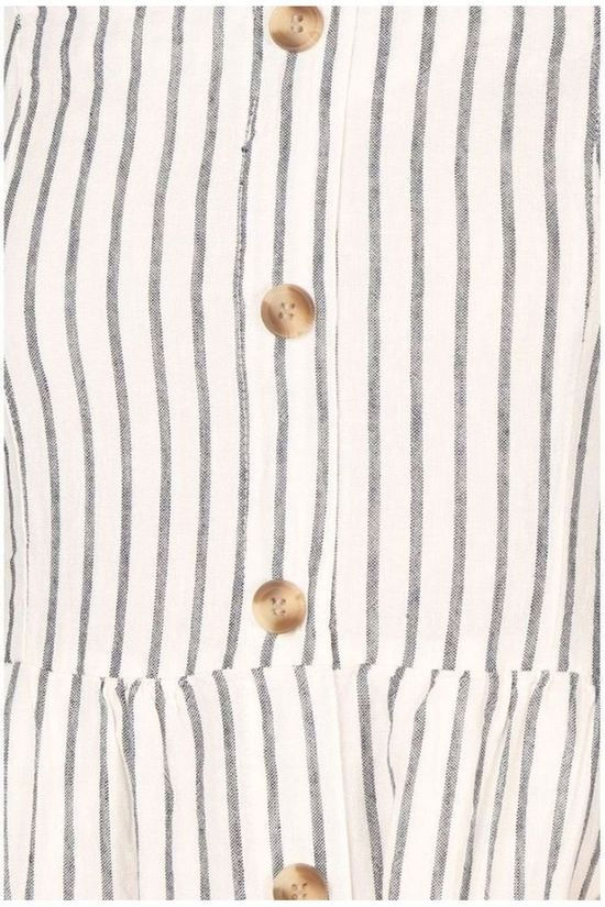 Only Robe Onlluna Strap Stripe Dnm Qy T off white/light blue