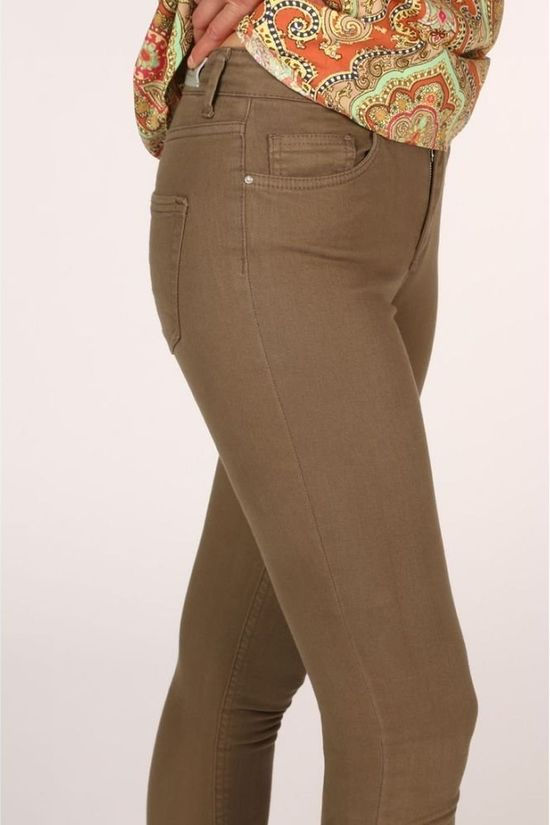 Only Broek Onlblush Mid Sk Ank Raw Bb mid khaki