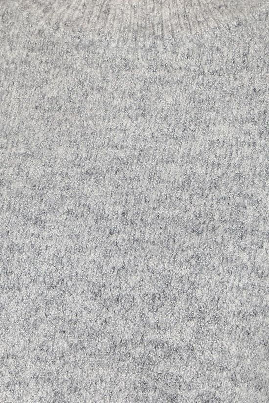 Object Pull Eve Nonsia Ls Knit Light Grey Marle