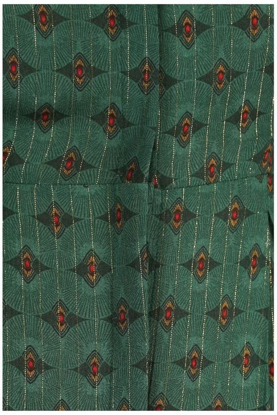 Vila Jurk bjork Syringa 7/8 Sleevec8 Dark Green/Assorted / Mixed
