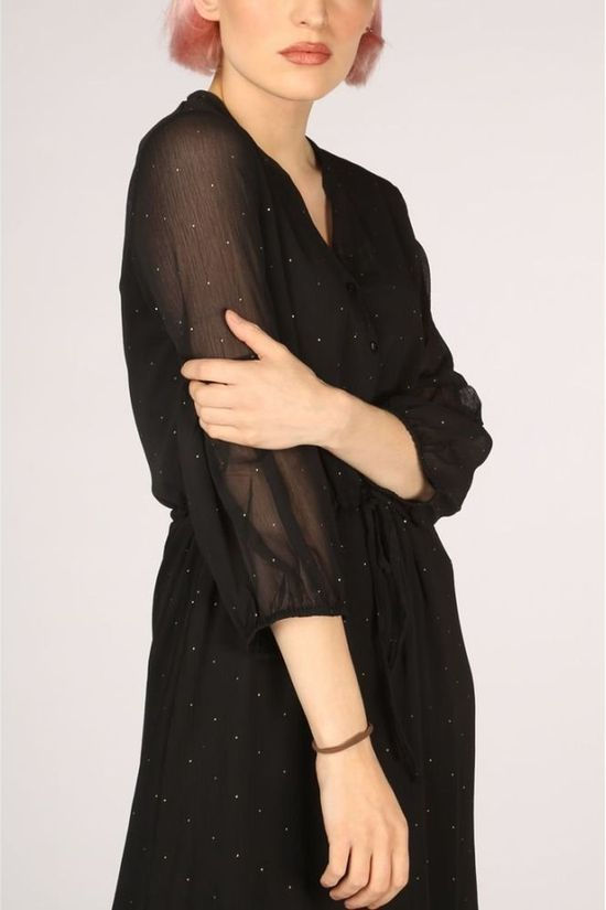 Vila Jurk hadi Midi  3/4/Ki Black