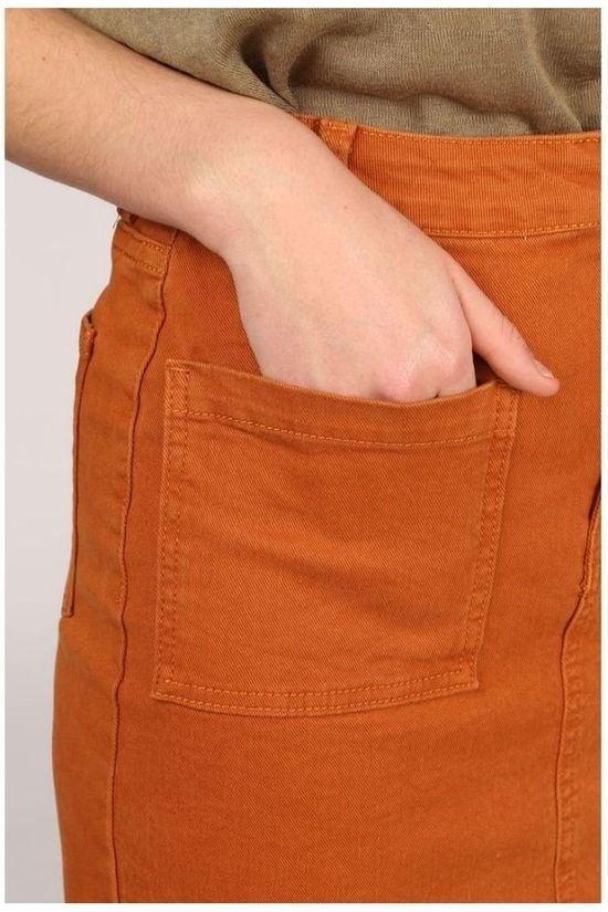 Object Jupe Gracie Twill Camel Brown