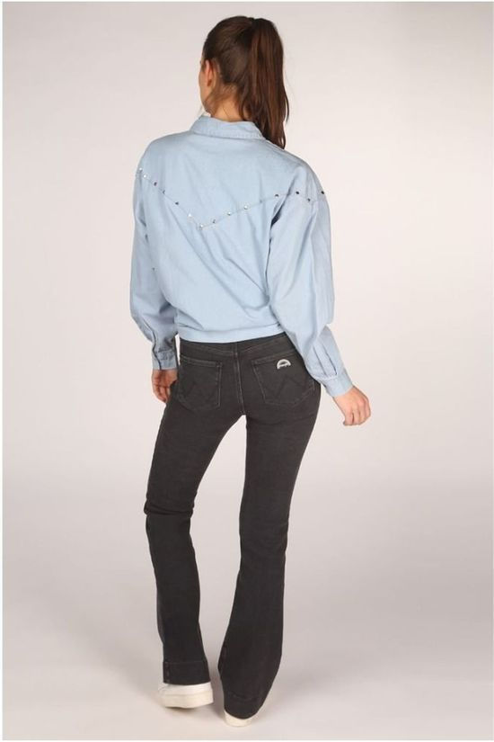 Object Hemd Daniella Ls Light Blue (Jeans)