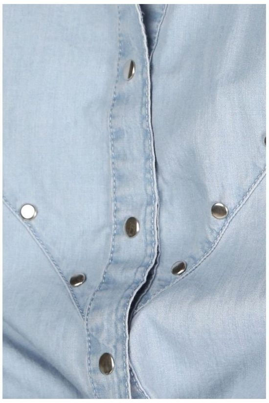 Object Hemd Daniella Ls Light Blue (Jeans)