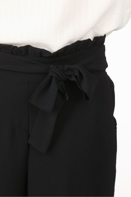 Vila Broek Virasharx Cropped Wide Black